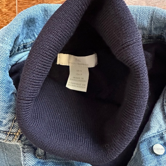 Navy Turtleneck Sweater - Picture 3 of 4